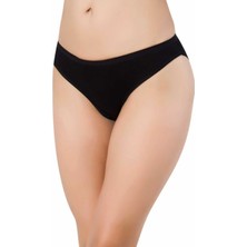 Kadın Siyah Bambu Külot 4'lü