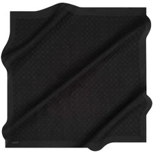 Aker Siyah Elegance Monogram Eşarp 1090500 - 911