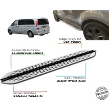 Mercedes Vıona Uzun Şase Araca Özel Yan Basamak 2004 2005 2006 2007 2008 2009 2010 2011 2012 2013 2014