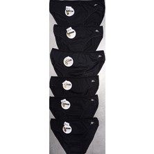 Kadın Siyah 3lü Yüksek Bel Külot