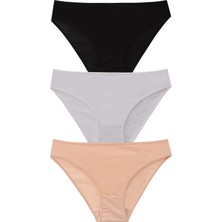 Pamuklu Basic Külot 3'lü Paket