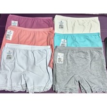 Kız Çocuk 6 Lı Paket Boxer Şort