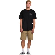 Billabong Orbit Arch Premium Ss Erkek Siyah Tişört