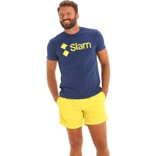 Slam T- Erkek Mavi Tişört