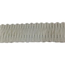 Pamuk Püskül Şerit En 3 cm Krem 10 Metre