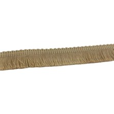 Pamuk Püskül Şerit En 3 cm Bej 1 Metre