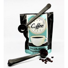 Vestron Klipsli Kahve Ölçü Kaşığı Siyah (PL) Black Çok Fonksiyonlu Kaşık