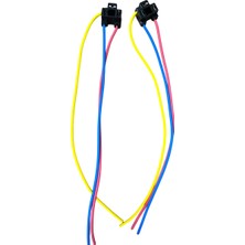 Atom Far Fişi 1.5mm Kablolu 30 cm Lehimli 2 Adet Fiyatıdır