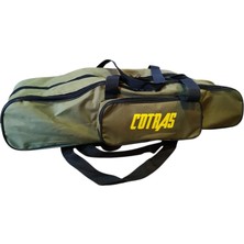 Cotras Haki Olta Kamış Çantası 80CM 2 Gözlü