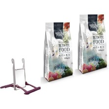 Nature Plan Premium Muhabbet Kuşu Yemi 500 gr x 2 Adet +Muhabbet Kuşu Aynalı Salınğaç X1 Adet