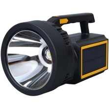 Powermaster W5193 Solar Şarjlı El Feneri Uzun Mesafe Işıldak