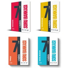 Optik 2026 7. Sınıf Matematik + Türkçe + Fen + Sosyal Fasikül Soru Bankası Seti 4 Kitap