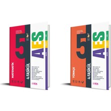Optik 2026 5. Sınıf Matematik + Türkçe Aes Fasikül Seti 2 Kitap