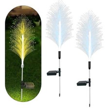 Powermaster PM-21642 Solar Ledli 7 Renk Değiştiren 2'li Paket Bahçe Dekorasyon Aydınlatma