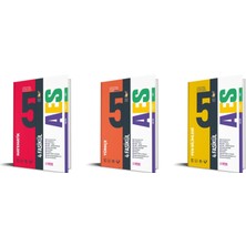 Optik 2026 5. Sınıf Matematik + Türkçe + Fen Aes Fasikül Seti 3 Kitap
