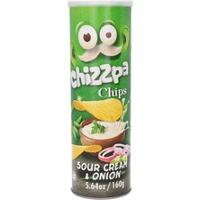 Chizzpa Ekşi Krema Ve Soğan Çeşnili Patates Cipsi 160 Gr