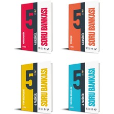 Optik 2026 5. Sınıf Matematik + Türkçe + Fen + Sosyal Fasikül Soru Bankası Seti 4 Kitap