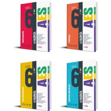 Optik 2026 6. Sınıf Matematik + Türkçe + Fen + Sosyal Aes Fasikül Seti 4 Kitap