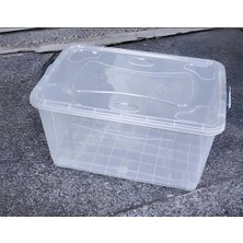 10 Litre Ev & Mutfak Saklama Kutusu – Kapaklı Dikdörtgen Tasarım