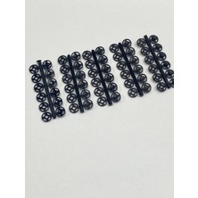 Şeffaf Çıtçıt / Plastik Çıtçıt / 5 Li Set