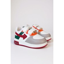 CC230 Cırtlı Kız Erkek Işıklı Çocuk Okul Kreş Günlük Spor Ayakkabı