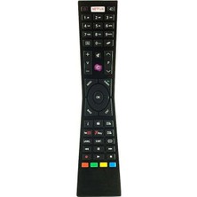 Zibox Vestel RM-T1380 Netflix-Youtube Tuşlu Lcd Led Tv Kumandası