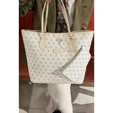 Torime Büyük Boy Desenli Kadın Kol & Omuz Çantası