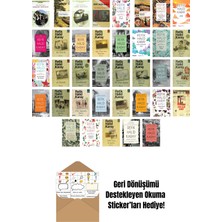 Refik Halid Karay 37 Kitap Seti + Okuma Sticker'ları