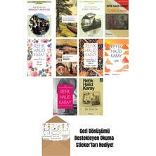 Refik Halid Karay 10 Kitap Seti + Okuma Sticker'ları