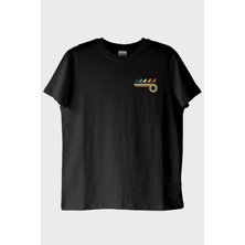 Nuugg Retro Kuşlar Siyah Tişört