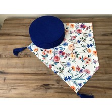 Trend Yuvam Ev Tekstil Ürünleri Huzurlu Bahçe Desenli Runner & Supla