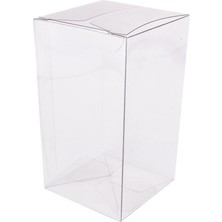 Tahtakale Toptancı Şeffaf Asetat Kutu 7X7X10 cm 25 Adet Parti & Kutlama Malzemeleri İçin Uygun