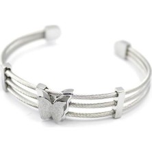 Kelebek Bilezik - Gümüş