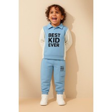 Falcomini Erkek Bebe Çocuk Iki Ip Baskılı Ikili Spor Takım 2/8 Yaş