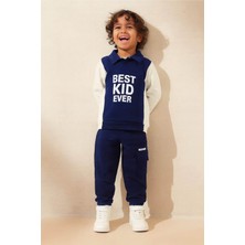 Falcomini Erkek Bebe Çocuk Iki Ip Baskılı Ikili Spor Takım 2/8 Yaş