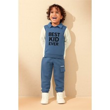 Falcomini Erkek Bebe Çocuk Iki Ip Baskılı Ikili Spor Takım 2/8 Yaş