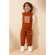 Falcomini Erkek Bebe Çocuk Iki Ip Baskılı Ikili Spor Takım 2/8 Yaş