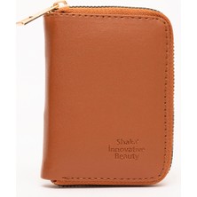 Taba SHK63 Kartlıklı Bozuk Para ve Kağıt Para Bölmeli Fermuarlı Şık Suni Deri Cüzdan