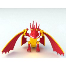 3D Dükkanı Ejderhanı Nasıl Eğitirsin - Hookfang - Monstrous Nightmare - Canavar Kabus Hareketli Figür