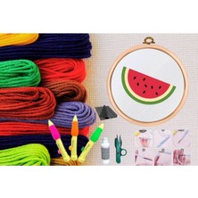 Punch Seti Nakış Seti Kasnaklı Kendin Yap Seti Seri 6