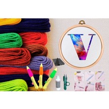 Punch Seti Nakış Seti Kasnaklı Kendin Yap Seti Seri 94