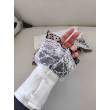 Firuz Rukye Seyyar Manşet Uzatıcı Gömlek Görünümlü Kolluk