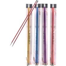 Metalize Çift Renk Şiş 35 cm 4,5 Numara (Renk Stoğa Göre)