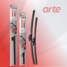 Citroen C4 2004-2012 Uyumlu Ön ve Arka Silecek Takımı | Aeroeco Serisi | 3'lü Set |