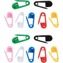 Çengelli Iğne Plastik Renkli 10 Adet 2 cm