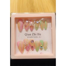 Monalisa Home Lüks  Figürlü  Takma Tırnak