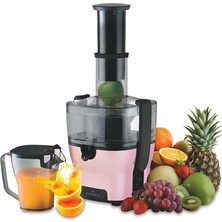 Maxvit 1501 Katı Meyve Sıkacağı, 2 L Hacim, 1500 W, Çelik, Rosegold