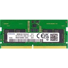 Samsung 8 GB Ddr5 4800MHZ Samsung 1.1V Sodımm Kutusuz (M425R1GB4BB0-CQK0L)