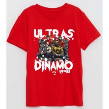 Ultras Dinamo Bükreş Fc Dinamo - Ultras 1948 Baskılı Pamuklu Tişört