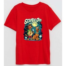 Scooby Doo Where Are You Baskılı Pamuklu Çocuk Tshirt